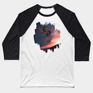 Airballon Art Galaxy Baseball T-Shirt